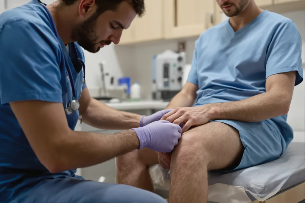 Sports injury assessment at Specialist Doctors Group