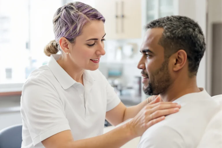 Physical therapy session at Specialist Doctors Group