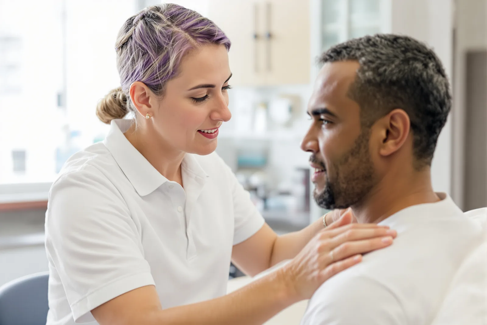 Physical therapy session at Specialist Doctors Group
