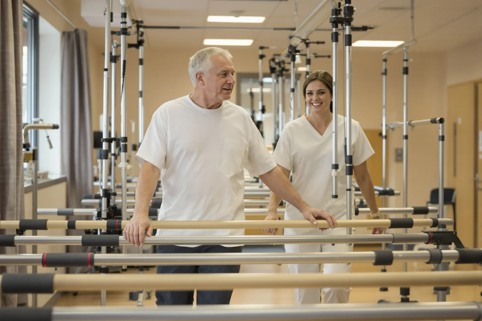 Guided physical therapy exercise